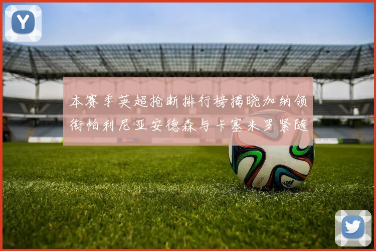 本赛季英超抢断排行榜揭晓加纳领衔帕利尼亚安德森与卡塞米罗紧随其后